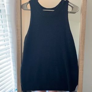 Black sweater top